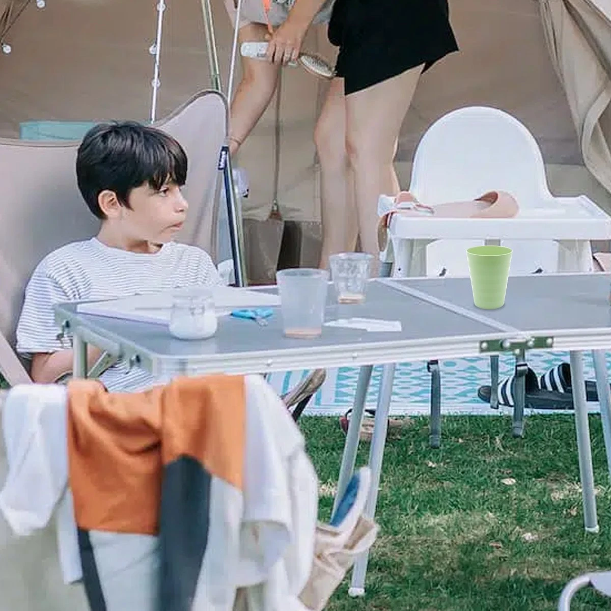 Luxe Herbruikbare Drinkbekers Van In Round – 5 Stuks – Groen – Plastic / Kunststof – Drinkbeker Voor Volwassenen En Kinderen – Alternatief Voor Wegwerp Bekers – Drink Beker – Limonadeglazen Sapglazen – Camping Servies – Onbreekbare Glazen – Beerpong 10 Luxe Herbruikbare Drinkbekers Van In Round – 5 Stuks – Groen – Plastic / Kunststof – Drinkbeker Voor Volwassenen En Kinderen – Alternatief Voor Wegwerp Bekers – Drink Beker – Limonadeglazen Sapglazen – Camping Servies – Onbreekbare Glazen – Beerpong - Afbeelding 8