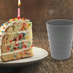 In Round Herbruikbare Plastic Drink Bekers – 10 Stuks – Grijs -Woonkeuken Winkel 1200x1200 1357