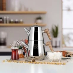 Serenk Definition Turkse Theepot - Inductie Geschikt - Theepottenset - RVS -Woonkeuken Winkel 1200x1200 1399