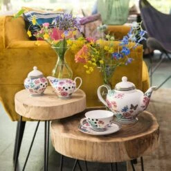 Melli Mello - Suikerpot Nora - Suikerkommetje - Bloemen - Stippen - Suiker -Woonkeuken Winkel 1200x1200 1438