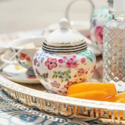 Melli Mello - Suikerpot Nora - Suikerkommetje - Bloemen - Stippen - Suiker -Woonkeuken Winkel 1200x1200 1439
