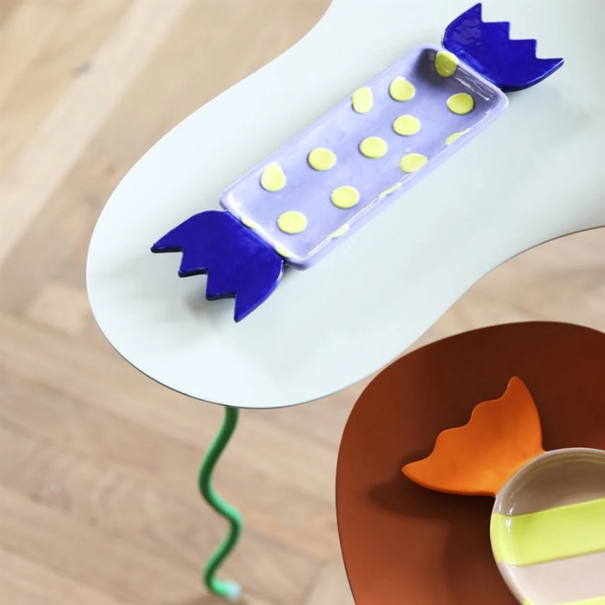 Plate Candy Dots - Klevering 4 Plate Candy Dots - Klevering - Afbeelding 2