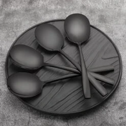 House Of Husk® Opscheplepel Set - Zwart - Serveerlepel - Groetelepel - Aardappellepel - 21cm - RVS - 4 Stuks 9 House Of Husk® Opscheplepel Set - Zwart - Serveerlepel - Groetelepel - Aardappellepel - 21cm - RVS - 4 Stuks -Woonkeuken Winkel 1200x1200 211