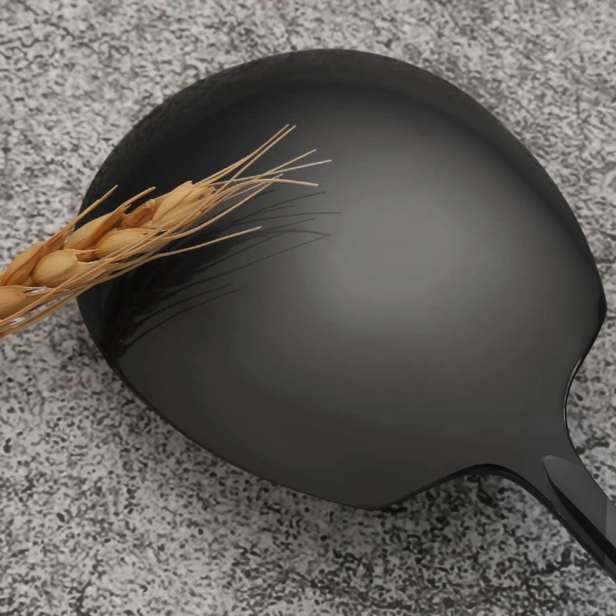 House Of Husk® Opscheplepel Set - Zwart - Serveerlepel - Groetelepel - Aardappellepel - 21cm - RVS - 4 Stuks 7 House Of Husk® Opscheplepel Set - Zwart - Serveerlepel - Groetelepel - Aardappellepel - 21cm - RVS - 4 Stuks - Afbeelding 5