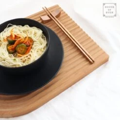 House Of Husk Chopsticks Set - Koreaanse Eetstokjes - Vaatwasserbestendig - RVS - 5 Paar - Rose Goud -Woonkeuken Winkel 1200x1200 231