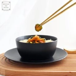 House Of Husk Chopsticks Set - Koreaanse Eetstokjes - Vaatwasserbestendig - RVS - 5 Paar - Goud -Woonkeuken Winkel 1200x1200 24