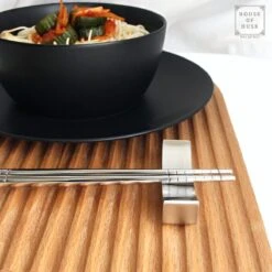 House Of Husk Chopsticks Set - Koreaanse Eetstokjes - Vaatwasserbestendig - RVS - 5 Paar - Zilver -Woonkeuken Winkel 1200x1200 245