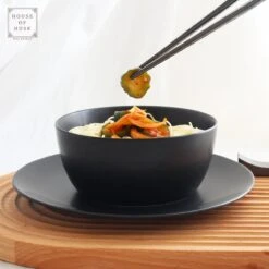 House Of Husk Chopsticks Set - Koreaanse Eetstokjes - Vaatwasserbestendig - RVS - 5 Paar - Zwart -Woonkeuken Winkel 1200x1200 262