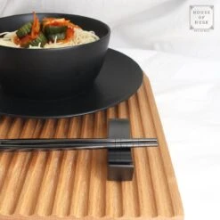 House Of Husk Chopsticks Set - Koreaanse Eetstokjes - Vaatwasserbestendig - RVS - 5 Paar - Zwart -Woonkeuken Winkel 1200x1200 264