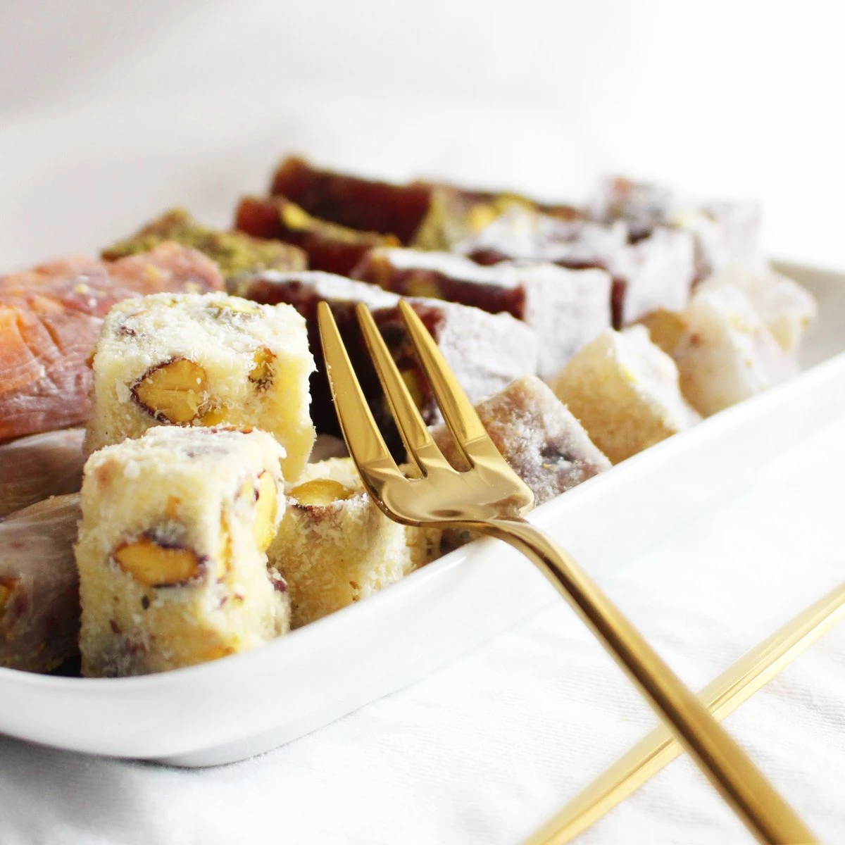 House Of Husk® Gouden Gebaksvorkjes - Dessertvorken - Taartvorkjes - Cocktailvorken - Klein Vorkjes - 12 Stuks - RVS - 14cm 6 House Of Husk® Gouden Gebaksvorkjes - Dessertvorken - Taartvorkjes - Cocktailvorken - Klein Vorkjes - 12 Stuks - RVS - 14cm - Afbeelding 4