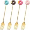 Gebaksvorkjes Donut Set Van 4 Taartvorkjes - Goud 1 Gebaksvorkjes Donut Set Van 4 Taartvorkjes - Goud -Woonkeuken Winkel 1200x1200 278