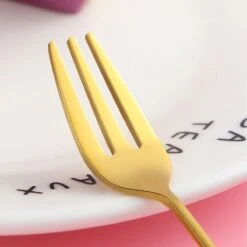 Gebaksvorkjes Donut Set Van 4 Taartvorkjes - Goud 10 Gebaksvorkjes Donut Set Van 4 Taartvorkjes - Goud -Woonkeuken Winkel 1200x1200 280