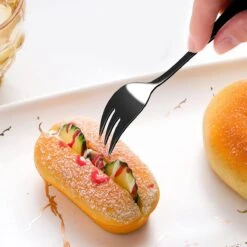 House Of Husk® Gebaksvorkjes - Dessertvorken - Taartvorkjes - Cocktailvorken - Klein Vorkjes - 12 Stuks - RVS - Zwart 11 House Of Husk® Gebaksvorkjes - Dessertvorken - Taartvorkjes - Cocktailvorken - Klein Vorkjes - 12 Stuks - RVS - Zwart -Woonkeuken Winkel 1200x1200 285