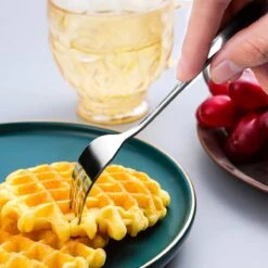 House Of Husk® Gebaksvorkjes - Dessertvorken - Taartvorkjes - Cocktailvorken - Klein Vorkjes - 12 Stuks - RVS - Zilver -Woonkeuken Winkel 1200x1200 296