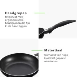 Cheqo® PRO 3-Delige Koekenpannenset - Koekenpan Set - Pannenset - Geperst Aluminium - Geschikt Voor Gas, Elektrisch, Keramisch, Halogeen Koken 9 Cheqo® PRO 3-Delige Koekenpannenset - Koekenpan Set - Pannenset - Geperst Aluminium - Geschikt Voor Gas, Elektrisch, Keramisch, Halogeen Koken -Woonkeuken Winkel 1200x1200 323