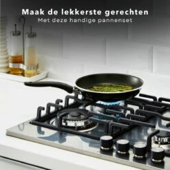 Cheqo® PRO 3-Delige Koekenpannenset - Koekenpan Set - Pannenset - Geperst Aluminium - Geschikt Voor Gas, Elektrisch, Keramisch, Halogeen Koken 11 Cheqo® PRO 3-Delige Koekenpannenset - Koekenpan Set - Pannenset - Geperst Aluminium - Geschikt Voor Gas, Elektrisch, Keramisch, Halogeen Koken -Woonkeuken Winkel 1200x1200 325
