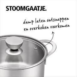 Brabantia Futura Kookpannenset - 4 Delig - RVS 11 Brabantia Futura Kookpannenset - 4 Delig - RVS -Woonkeuken Winkel 1200x1200 331