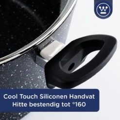 Westinghouse Hapjespan Inductie - Ø 32 Cm - Zwart Marmer - Met Deksel 13 Westinghouse Hapjespan Inductie - Ø 32 Cm - Zwart Marmer - Met Deksel -Woonkeuken Winkel 1200x1200 336