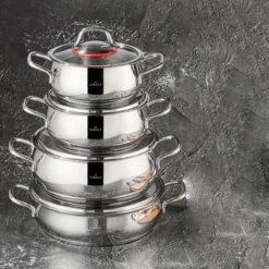 Karaca Emirgan Pannenset - 8 Delig - Geschikt Voor Inductie 12 Karaca Emirgan Pannenset - 8 Delig - Geschikt Voor Inductie -Woonkeuken Winkel 1200x1200 354