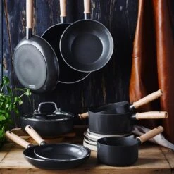 GreenChef Vintage Wokpan 28cm/3.7L - Zwart - Inductie - PFAS-vrij 13 GreenChef Vintage Wokpan 28cm/3.7L - Zwart - Inductie - PFAS-vrij -Woonkeuken Winkel 1200x1200 364