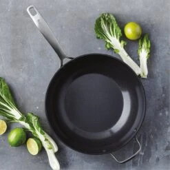 GreenPan Copenhagen Wok Met Extra Handvat 30cm/4.8L -Woonkeuken Winkel 1200x1200 390