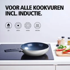 BRABANTIA INDU+ Wokpan - Keramische Antiaanbaklaag - Ø 28 Cm - Inductie - Pfas Vrij 13 BRABANTIA INDU+ Wokpan - Keramische Antiaanbaklaag - Ø 28 Cm - Inductie - Pfas Vrij -Woonkeuken Winkel 1200x1200 407