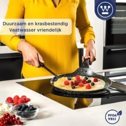 Westinghouse Black Marble - Pannenkoekenpan Inductie - Ø 28 Cm - Zwart Marmer -Woonkeuken Winkel 1200x1200 411