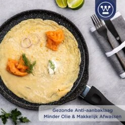 Westinghouse Black Marble - Pannenkoekenpan Inductie - Ø 28 Cm - Zwart Marmer -Woonkeuken Winkel 1200x1200 412