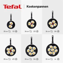 Tefal Virtuoso Koekenpan - Ø 28 Cm -Woonkeuken Winkel 1200x1200 415