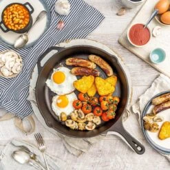 Nuovva Cast Iron Skillet / Gietijzeren Pan - 32cm 13 Nuovva Cast Iron Skillet / Gietijzeren Pan - 32cm -Woonkeuken Winkel 1200x1200 459