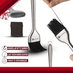 Rednas Poffertjespan Pakket - Incl. Luxe Giftbox - Incl.Bakkwast/Vork/Doseerfles - RVS/Gietijzer -Woonkeuken Winkel 1200x1200 515