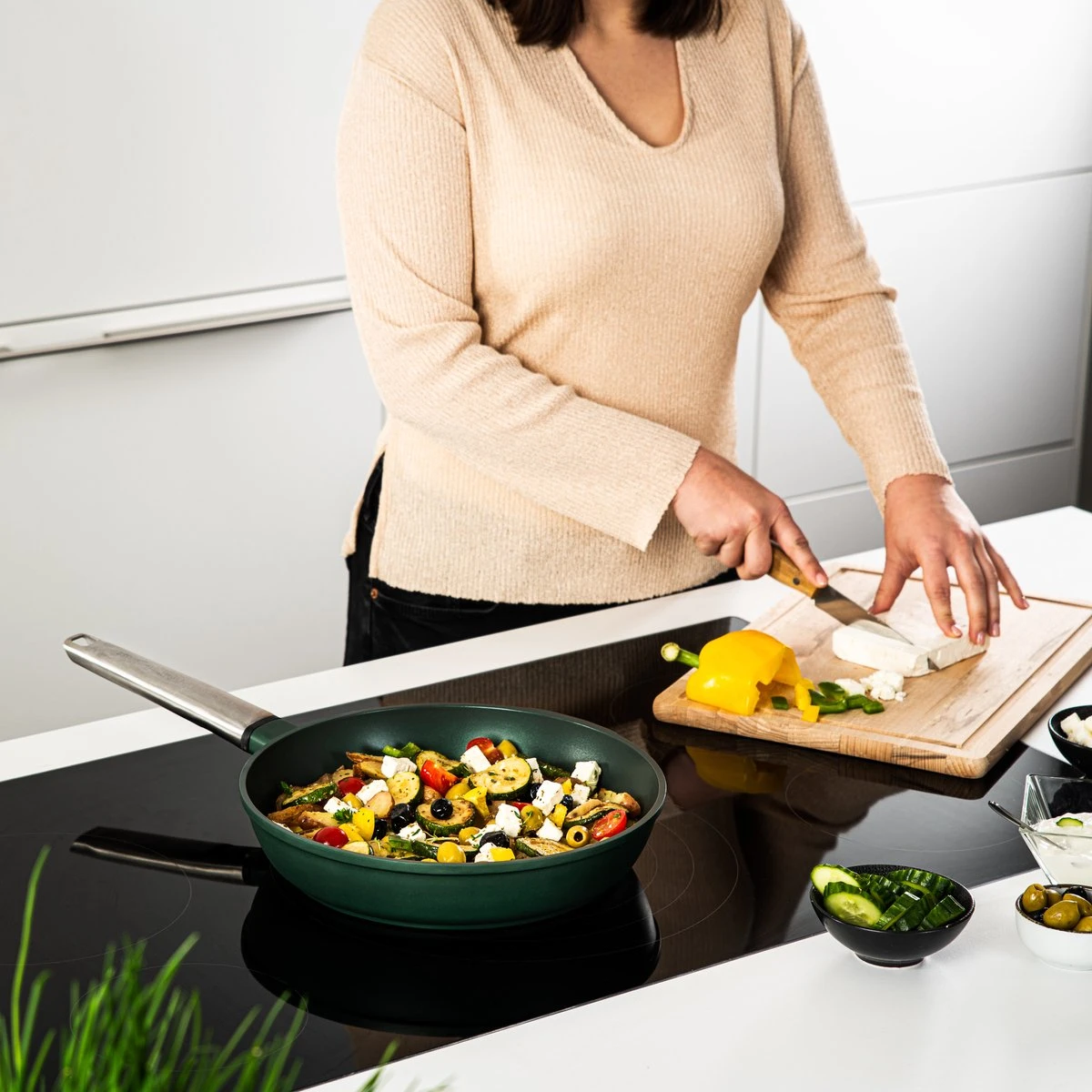 Westinghouse Performance Series - 12-delige Pannenset - Groen - 8 Pannen - Complete Pannenset - Geschikt Inductie En Alle Andere Warmtebronnen 12 Westinghouse Performance Series - 12-delige Pannenset - Groen - 8 Pannen - Complete Pannenset - Geschikt Inductie En Alle Andere Warmtebronnen - Afbeelding 10