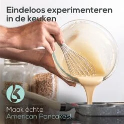 Culistar Pannenkoekenpan Inductie - Pancake Pan - Omeletpan - Omeletmaker - Eierpan - Inclusief Receptenboekje -Woonkeuken Winkel 1200x1200 572