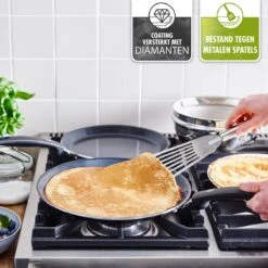 GreenPan Essentials Pannenkoekenpan 24cm - Zwart - Inductie - PFAS-vrij 24 GreenPan Essentials Pannenkoekenpan 24cm - Zwart - Inductie - PFAS-vrij -Woonkeuken Winkel 1200x1200 591