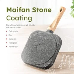 Merkloos Pancake Pan - Omeletpan - Eierpan - Anti Aanbaklaag - PFAS Vrij - Pancake Maker - Geschikt Voor Alle Warmtebronnen - Inductie Pannen 13 Merkloos Pancake Pan - Omeletpan - Eierpan - Anti Aanbaklaag - PFAS Vrij - Pancake Maker - Geschikt Voor Alle Warmtebronnen - Inductie Pannen -Woonkeuken Winkel 1200x1200 596