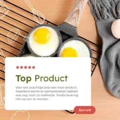 Merkloos Pancake Pan - Omeletpan - Eierpan - Anti Aanbaklaag - PFAS Vrij - Pancake Maker - Geschikt Voor Alle Warmtebronnen - Inductie Pannen 15 Merkloos Pancake Pan - Omeletpan - Eierpan - Anti Aanbaklaag - PFAS Vrij - Pancake Maker - Geschikt Voor Alle Warmtebronnen - Inductie Pannen -Woonkeuken Winkel 1200x1200 598