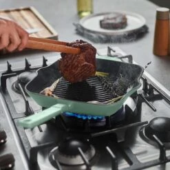 Springlane Gietijzeren Grillpan Mint, 26 Cm -Woonkeuken Winkel 1200x1200 664