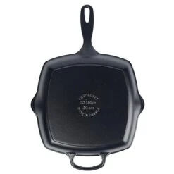 Le Creuset Gietijzeren Vierkante Grillpan - 26cm - Mat Zwart -Woonkeuken Winkel 1200x1200 695