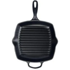 Le Creuset Gietijzeren Vierkante Grillpan - 26cm - Mat Zwart -Woonkeuken Winkel 1200x1200 696
