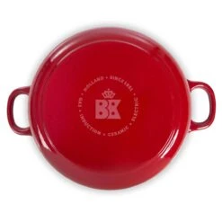 BK Bourgogne Braadpan Ø 20 Cm - Rood - Gietijzer - Inductie 24 BK Bourgogne Braadpan Ø 20 Cm - Rood - Gietijzer - Inductie -Woonkeuken Winkel 1200x1200 724