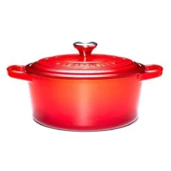 Le Creuset Gietijzeren Braadpan - 26cm 5,3 L - Kersenrood -Woonkeuken Winkel 1200x1200 733