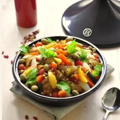 Emile Henry Tajine - Ø32 Cm - Fusain 17 Emile Henry Tajine - Ø32 Cm - Fusain -Woonkeuken Winkel 1200x1200 794