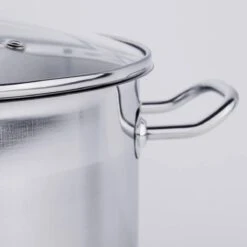 Haushalt Soeppan Met Glazen Deksel - 10 Liter- RVS -Woonkeuken Winkel 1200x1200 811