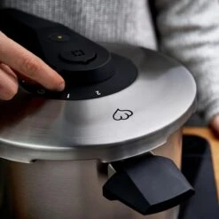 Springlane Roestvrijstalen Snelkookpan - Inductie - Pressure Cooker - 6,0 L Met Stoommand -Woonkeuken Winkel 1200x1200 834