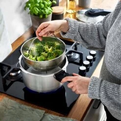 Springlane Roestvrijstalen Snelkookpan - Inductie - Pressure Cooker - 6,0 L Met Stoommand -Woonkeuken Winkel 1200x1200 835