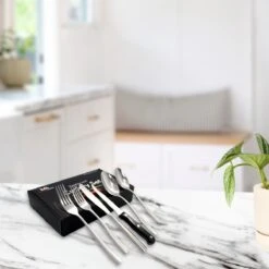 Master Knives 6 Persoons Bestekset (36-delig) - Lepels, Messen, Vorken & Steakmessen - Vaatwasserbestendig - Zilver / RVS -Woonkeuken Winkel 1200x1200 87