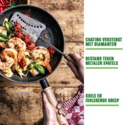 GreenChef Vintage Steelpan 16cm/1.6L - Zwart - Inductie - PFAS-vrij -Woonkeuken Winkel 1200x1200 873