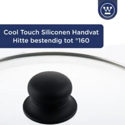 Westinghouse Steelpan Inductie - Ø 18 Cm - Zwart Marmer - Met Deksel - Sauspan 15 Westinghouse Steelpan Inductie - Ø 18 Cm - Zwart Marmer - Met Deksel - Sauspan -Woonkeuken Winkel 1200x1200 874