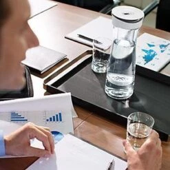 BRITA - Fill&Serve Waterfilterkaraf - 1,3L - Wit Grafiet - Inclusief 1 MicroDisc Waterfilter 27 BRITA - Fill&Serve Waterfilterkaraf - 1,3L - Wit Grafiet - Inclusief 1 MicroDisc Waterfilter -Woonkeuken Winkel 1200x1200 973