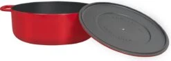 Combekk Sous Chef Gietijzeren Braadpan - 28cm - Rood -Woonkeuken Winkel 1200x428